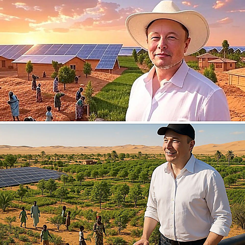 Elon Musk Causes a Stir! Plan to Turn the Sahara Desert into a Rich Green Forest – The Online Community Is Excited About the “Crazy” Vision of Rewriting History! AL