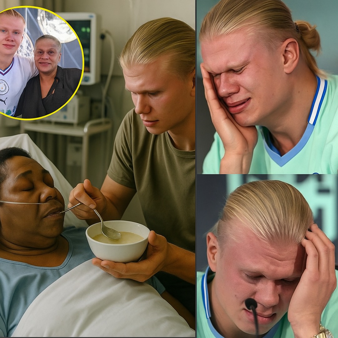 Heartbreaking moment at training today — Erling Haaland had to stop everything when he heard the news about his mother’s serious illness. Our hearts are with him and his family during this incredibly tough time. Stay strong, Erling. We’re all here for you…