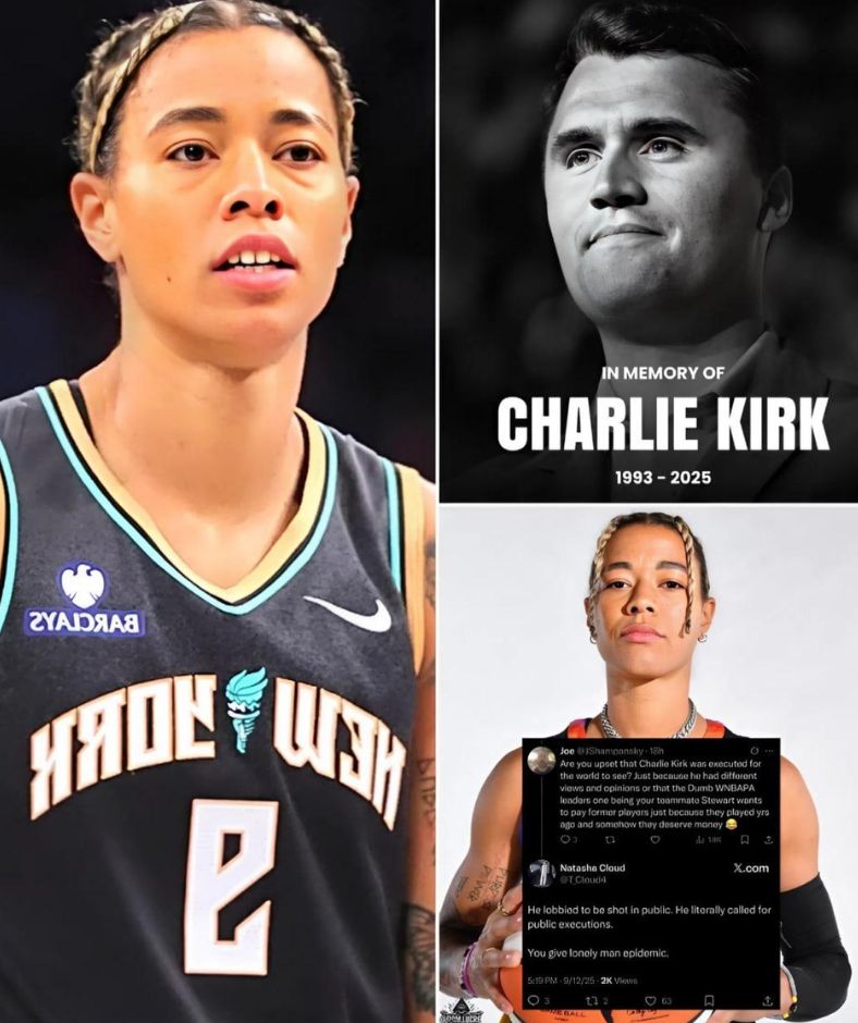 Natasha Cloud Faces Backlash Over Post Following Charlie Kirk’s Assassination — WNBA Silent as Sponsors and Fans React.A