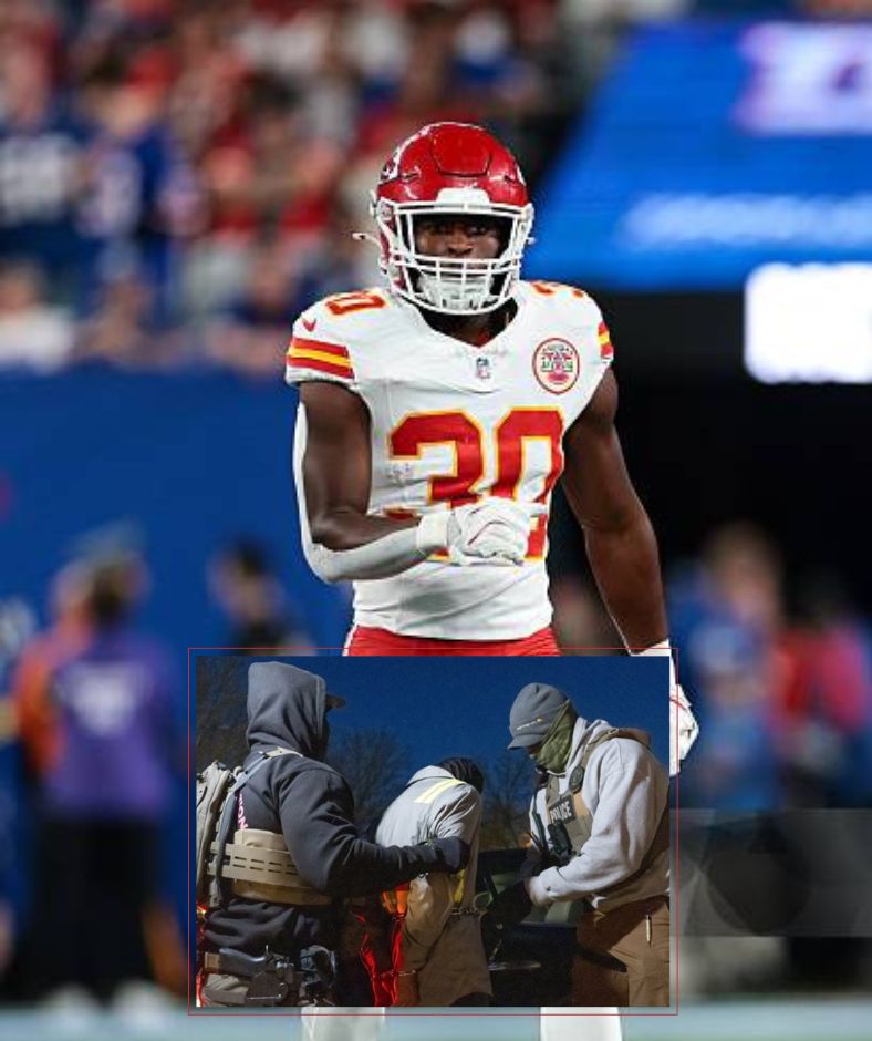 SHOCK! From a lit NFL stage to an ICE prison van – a horrific tragedy befell the young Kansas City Chiefs star, leaving the entire city in shock! AL
