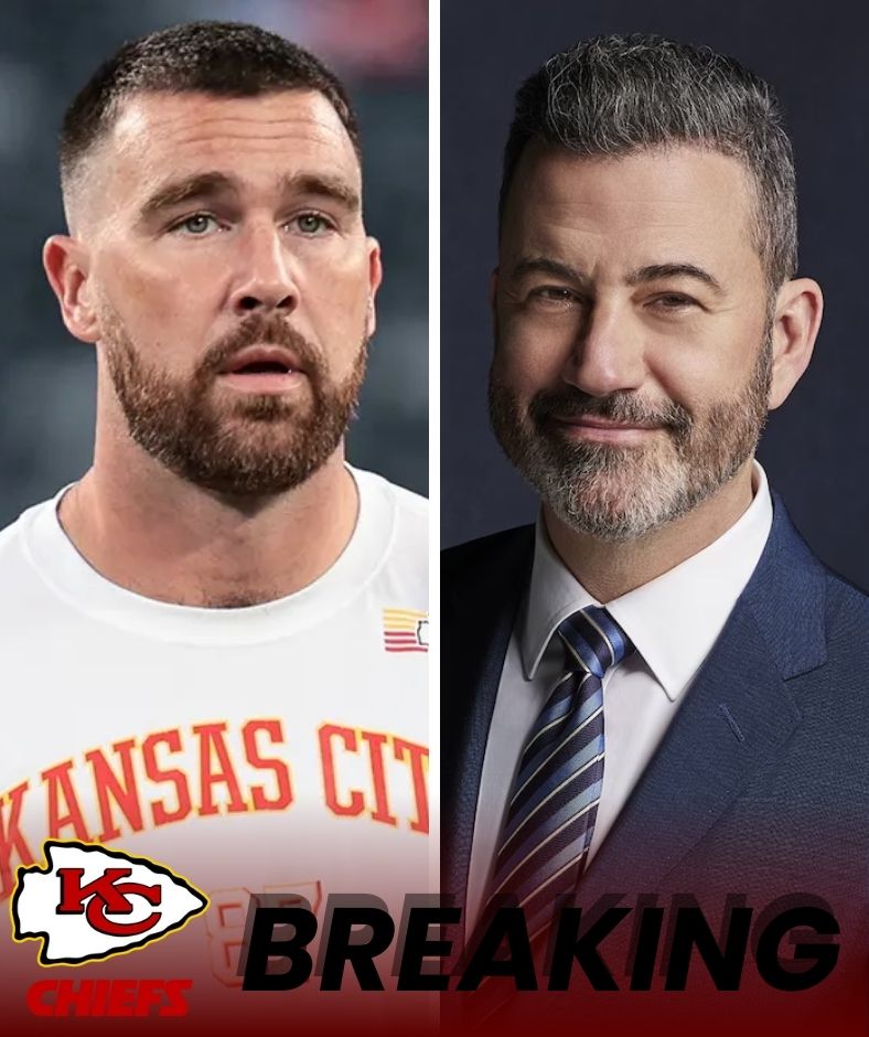 BREAKING: Travis Kelce Sparks Firestorm After Telling Jimmy Kimmel to “Leave America” Over Charlie Kirk Remarks.A