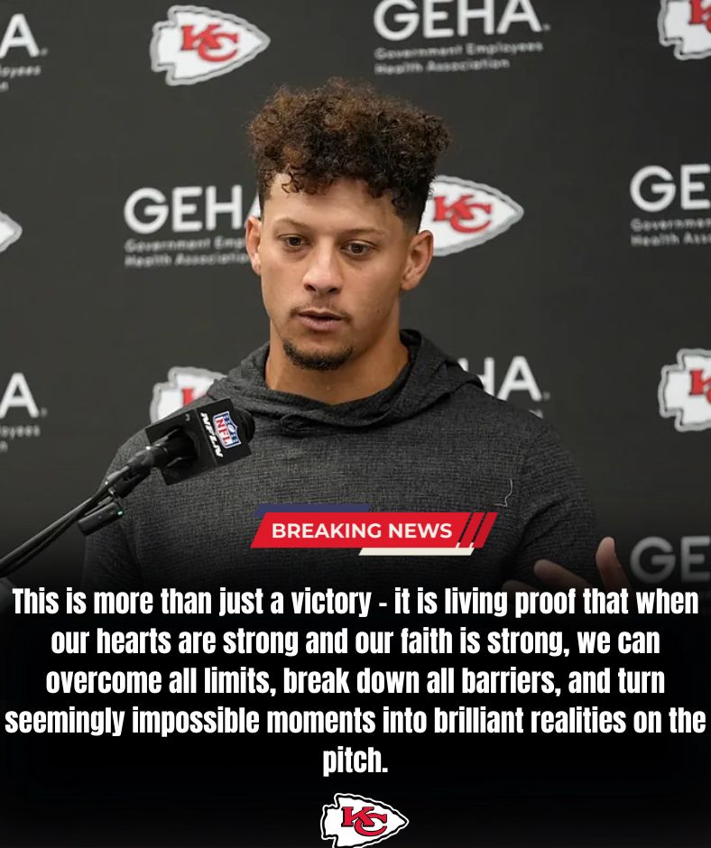PRESS ROOM EXPLODES! Patrick Mahomes: The mental secret before the game that has all eyes on him. AL