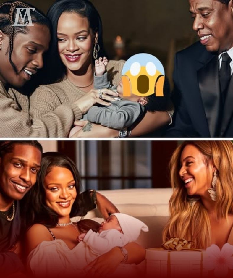 Diamonds storm: Rihanna and A$AP Rocky welcome their third child, while Jay-Z stuns guests with a mysterious velvet box – open or not, the room holds its breath! AL