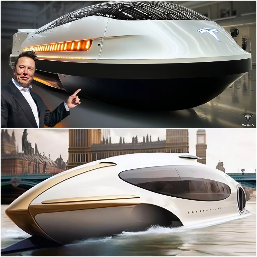 Shocking secret revealed: Tesla is preparing to launch CYBERSUB – a hybrid between a supercar and a submarine, promising to “destroy all previous records”! AL
