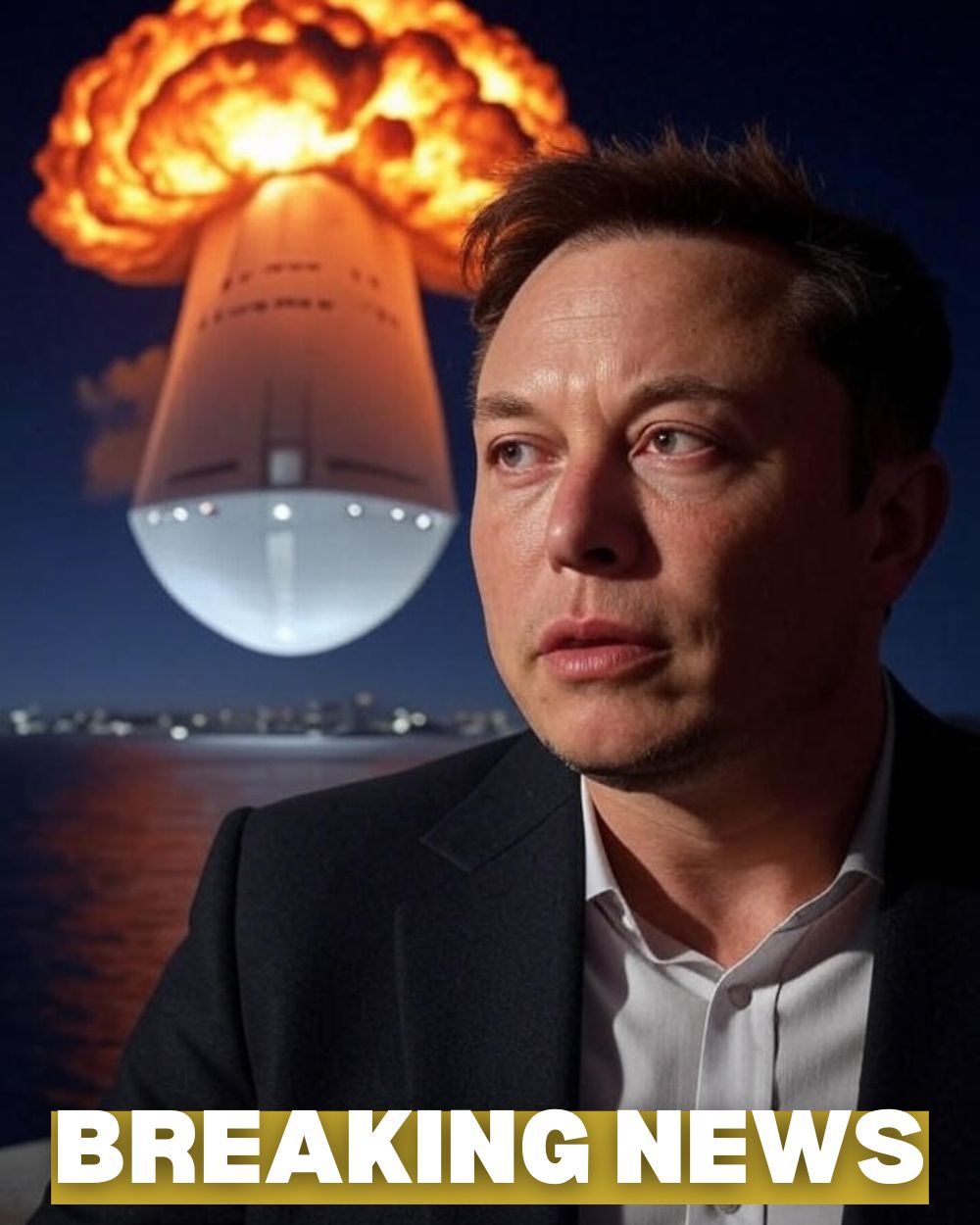 Space Disaster: Elon Musk’s SpaceX Ship Explodes in the Sky, He Is Rumored to Be the Cause of the Mars Storm Coming to Earth. AL