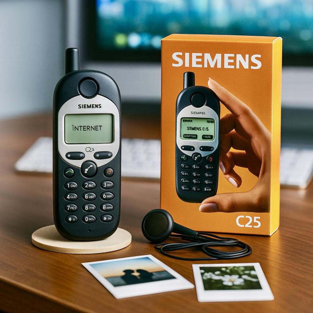 Siemens C35 – The Phone That Defined an Era, Bringing Simplicity, Elegance and Timeless Durability. AL