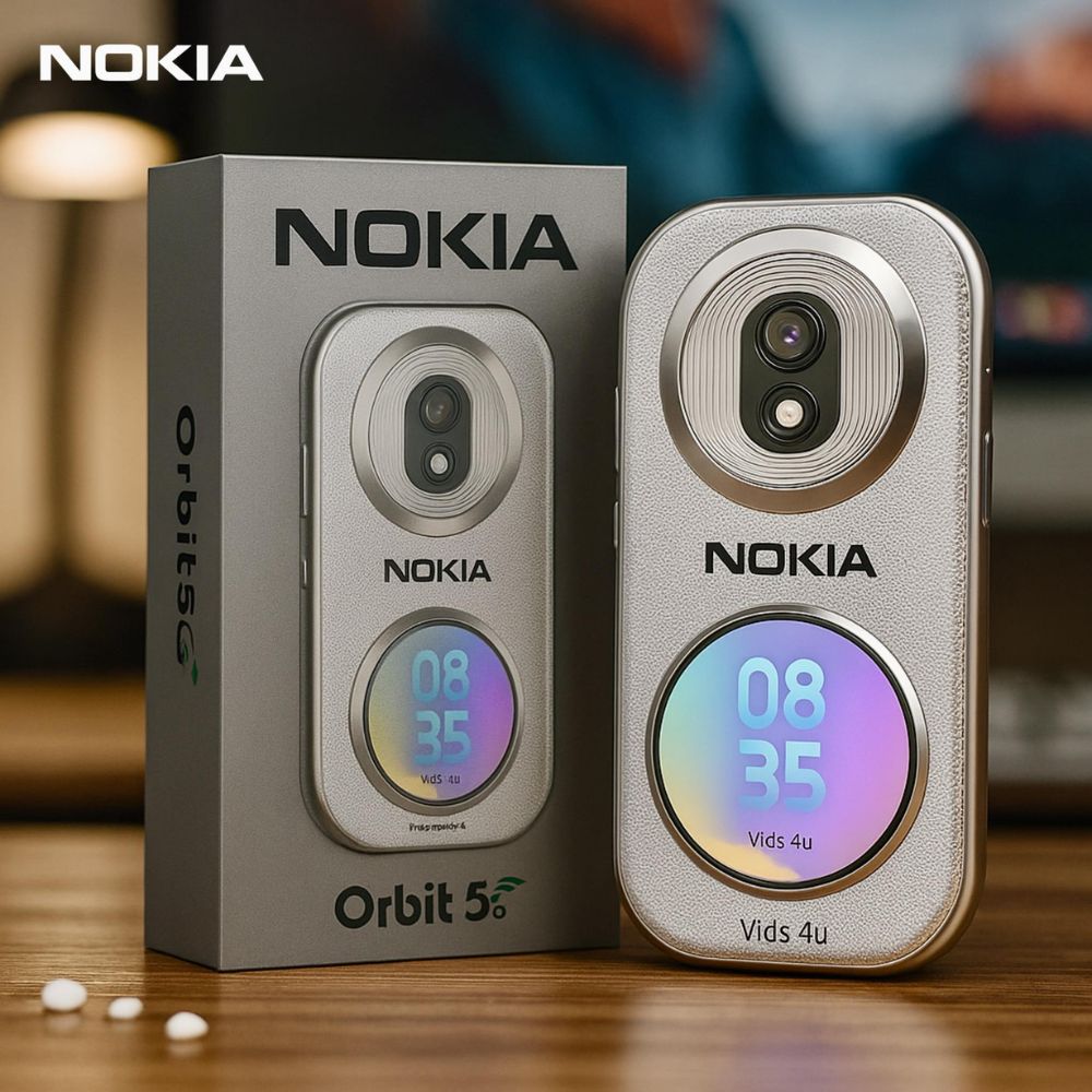 Nokia Orbit 5G – When Technology Moves Into the Future: Powerful Performance, 10,000mAh Battery and Eye-Catching Design. AL