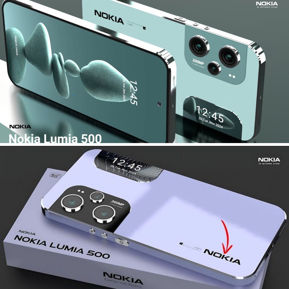 Explosion! Nokia Lumia 500 5G returns after many years of absence with 400MP camera power that shakes the market. AL