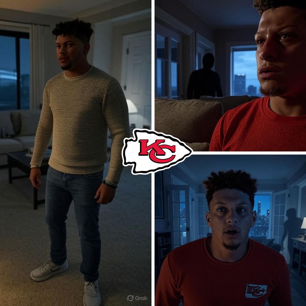 Arrowhead Chaos! Patrick Mahomes and the terrifying moment when his million dollar apartment suddenly has strange things appear in the dark… AL