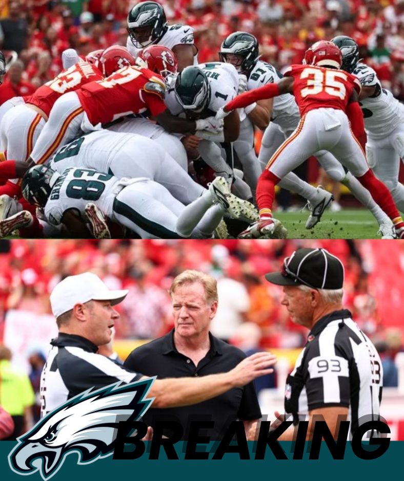 BREAKING: NFL Admits Officiating Errors Rocked Super Bowl Rematch Between Chiefs and Eagles, Fans Demand Replay.A