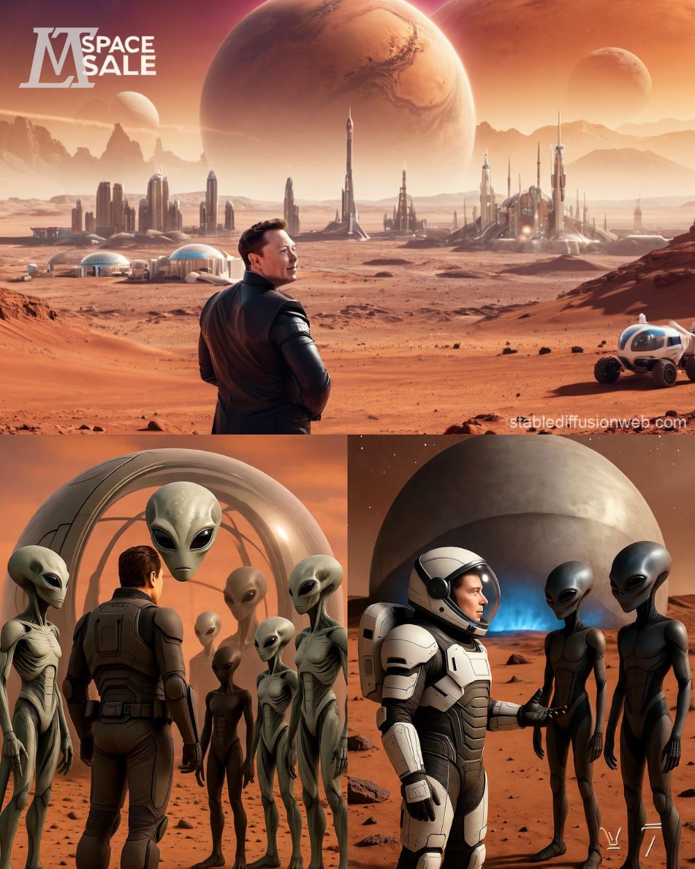 SHOCKING THE UNIVERSE: Elon Musk speaks out about the project to cooperate with aliens, creating the first human city on Mars – The world is shocked by this unprecedented ambition! YN
