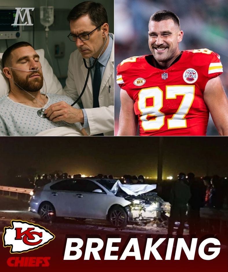 HORROR NIGHT! kansas city chiefs’ travis kelce suddenly got into a dangerous accident, leaving fans shocked and the whole team worried… AL