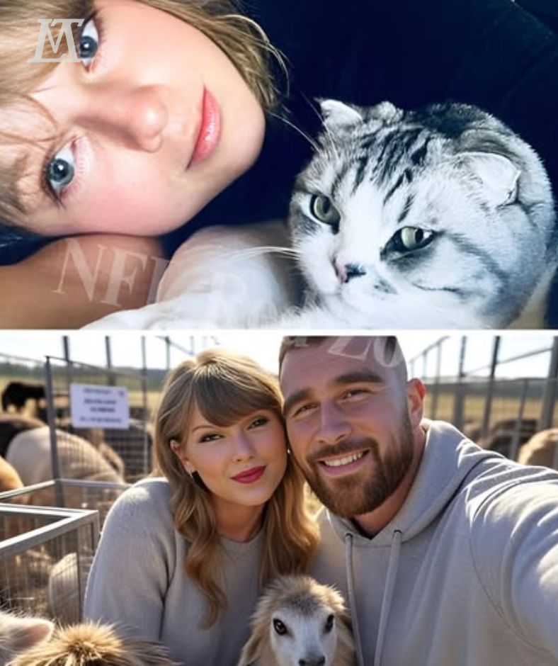 NASHVILLE BREAKS OUT: Travis Kelce and Taylor Swift send shockwaves through the city with surprise donations of 300 pounds of food to rescue dozens of animals from the brink of abandonment. AL