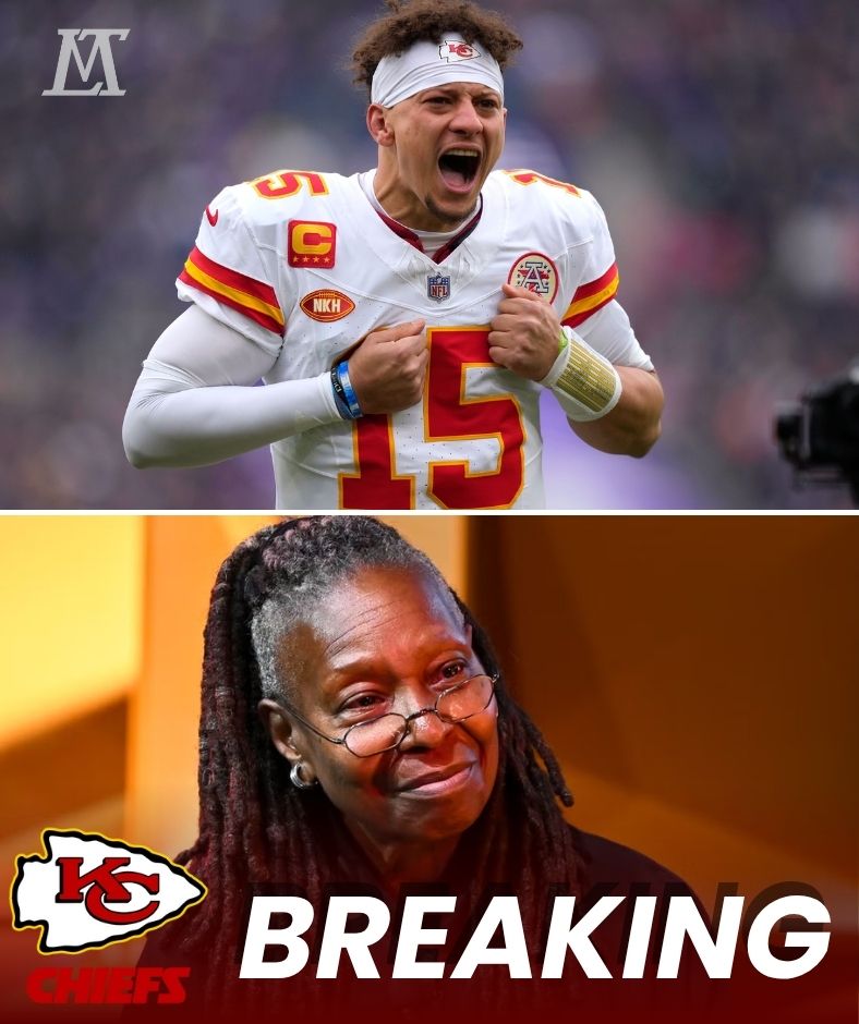 SHOCK! Just one sentence from Patrick Mahomes on live broadcast left Whoopi Goldberg speechless! AL