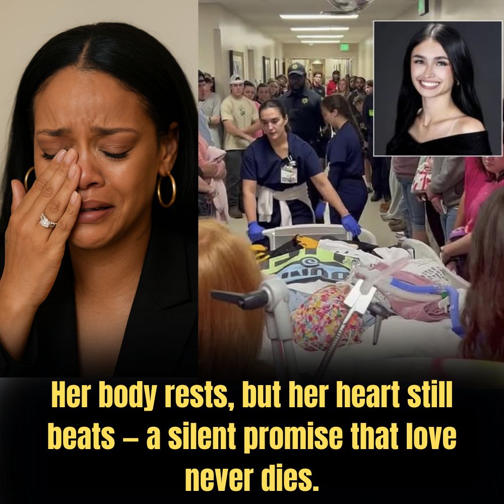 “Heart Still Beating… But in Another Body” — Rihanna Weeps as She Learns Cubs Star Mom Lives Thanks to the Heart of an 18-Year-Old Cheerleader Who Tragically Passed Away, and the Moment the World Falls in Silence. AL