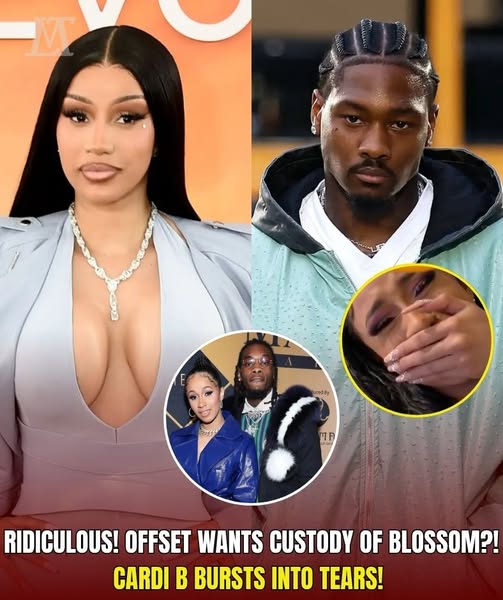 5 MINUTES AGO: Cardi B completely collapsed when Offset officially won full custody of her daughter – Stefon Diggs suddenly appeared in the middle of the argument, leaned over and whispered 5 WORDS that made the whole room “freeze”, and made Cardi B just burst into tears… Fans are going crazy asking: What did he say? AL