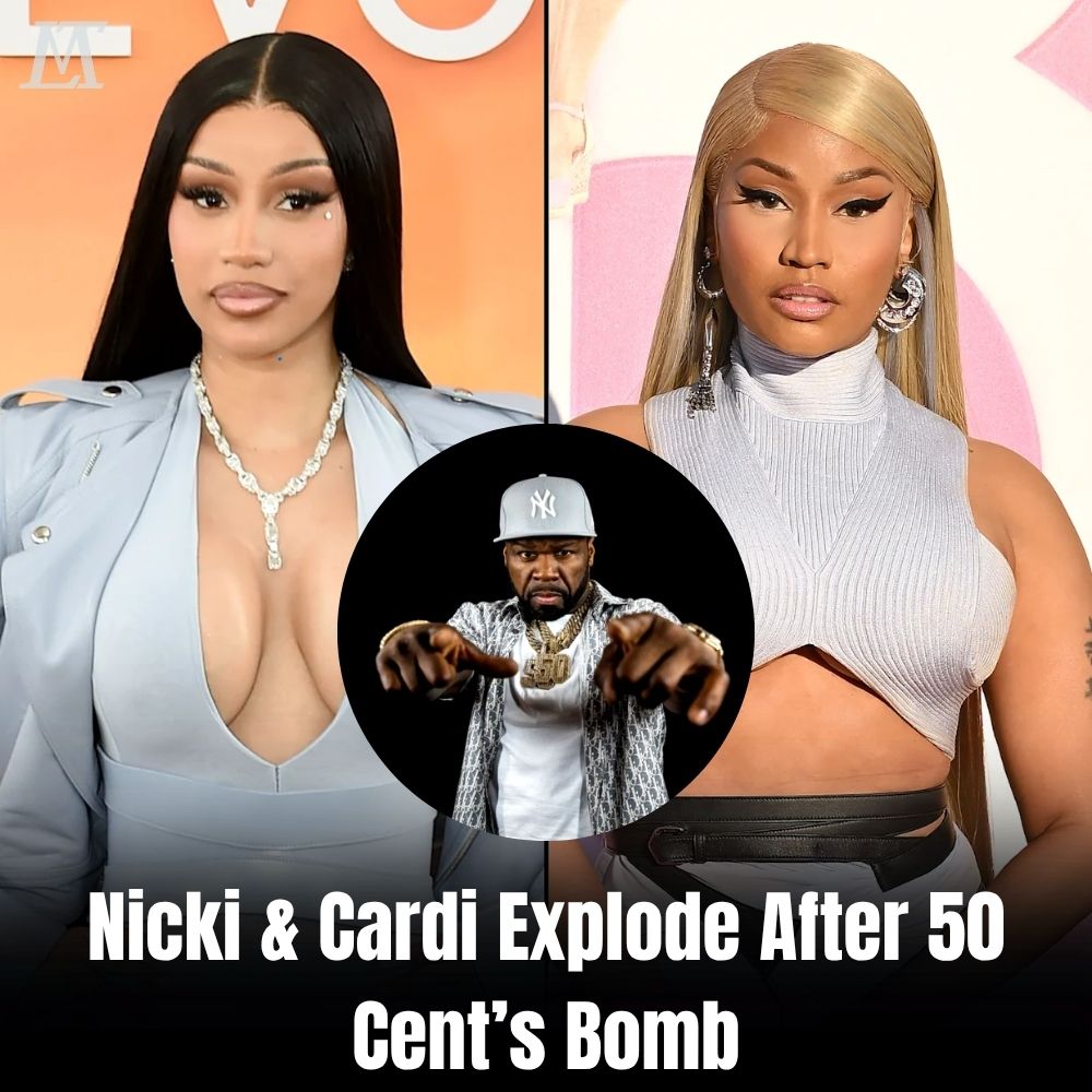 50 Cent made Nicki Minaj–Cardi B stir up tr@uble when he said ‘Keep the b@ef on the wax!’ — Nicki b l u n t l y r@torted, Cardi immediately responded f i e r c e l y, emphasizing the Grammy and her career, turning the war of words on X into the most memorable rap battle of the year that made Hip-Hop fans restless! YN