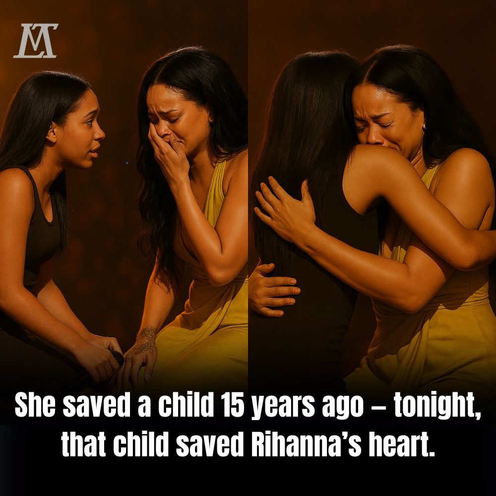 No one knows Rihanna’s secret — 15 years ago, she quietly saved the life of a little girl abandoned on the side of the road. Now, in the biggest night of her career, the same girl stepped onto the stage and said a sentence that made Rihanna collapse, sobbing amidst the applause and tears of thousands of spectators… YN
