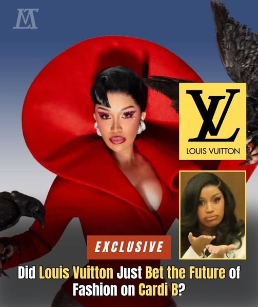 CARDI B’S FASHION POWER: $55 million deal with Louis Vuitton reveals a huge strategy to dominate the youth — but what’s in store for her movie and project that has the world talking? AL