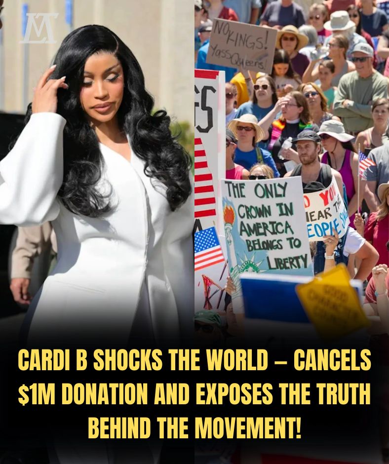 “SHE JUST TURNED OUT!” — After Over 200 CELEBRITIES JOINED, Cardi B SUDDENLY CUT HER MILLION DOLLAR DONATION AND LEFT A SENTENCE THAT STUCK EVERYONE: “I DON’T TRUST THEM ANYMORE.” AL