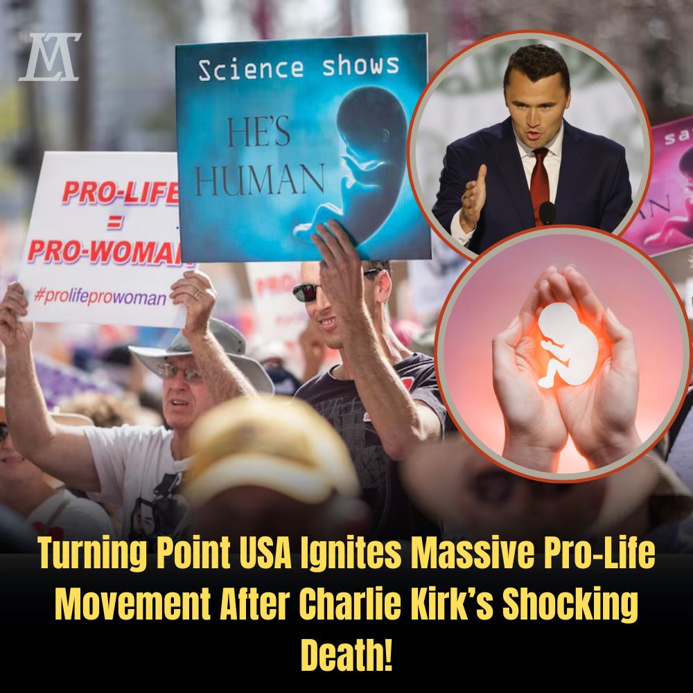 “HE’S GONE… BUT THE FIGHT FOR LIFE EXPLODES ACROSS THE COUNTRY!” — Turning Point USA TURNED A MEMORIAL INTO A MOVEMENT FOR CHILDREN THAT THE WHOLE COUNTRY CANNOT LOOK AT! AL