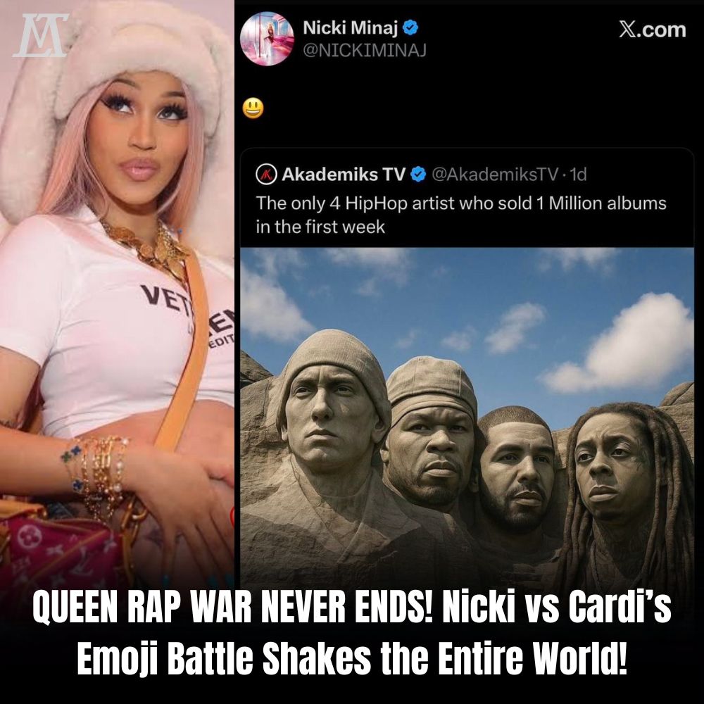 HOT! Nicki Minaj DROPS EMOOJI, making Cardi B angry, bluntly attacking and confusing global fans! AL