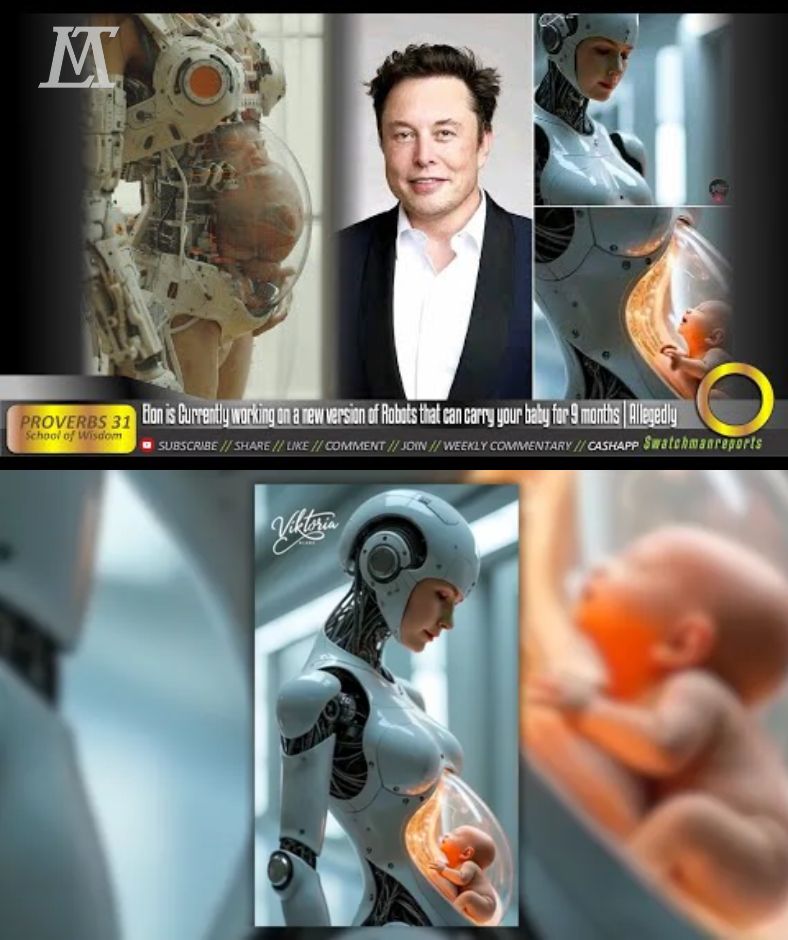 UNBELIEVABLE! Elon Musk develops surrogate robot, making 9 months of pregnancy easier than ever! AL