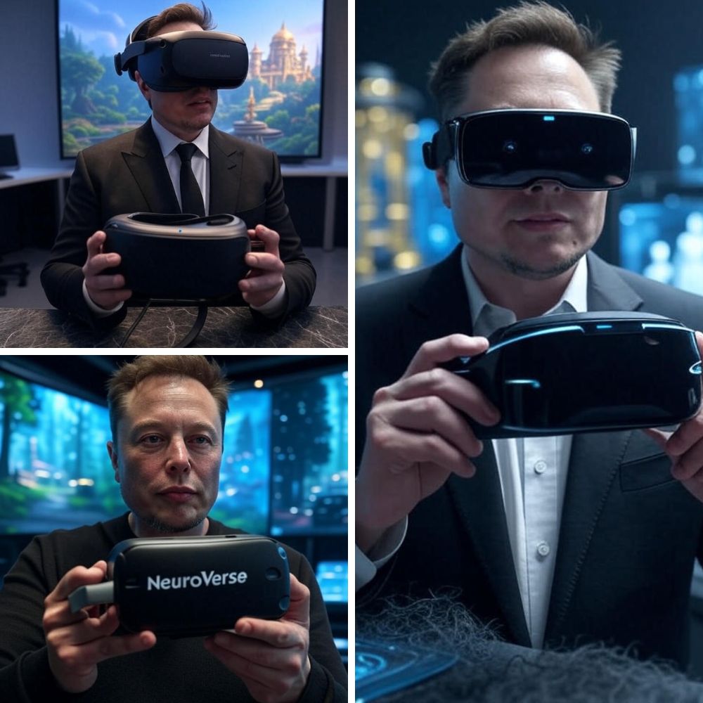 SHOCKING! Elon Musk reveals new VR device that makes you live in a realistic fantasy world! AL