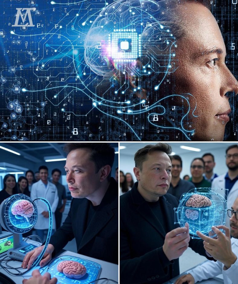 PREPARE FOR THE FUTURE! Elon Musk Unveils Brain-Computer Interface Device That Helps Humans Control Computers With Thoughts! AL