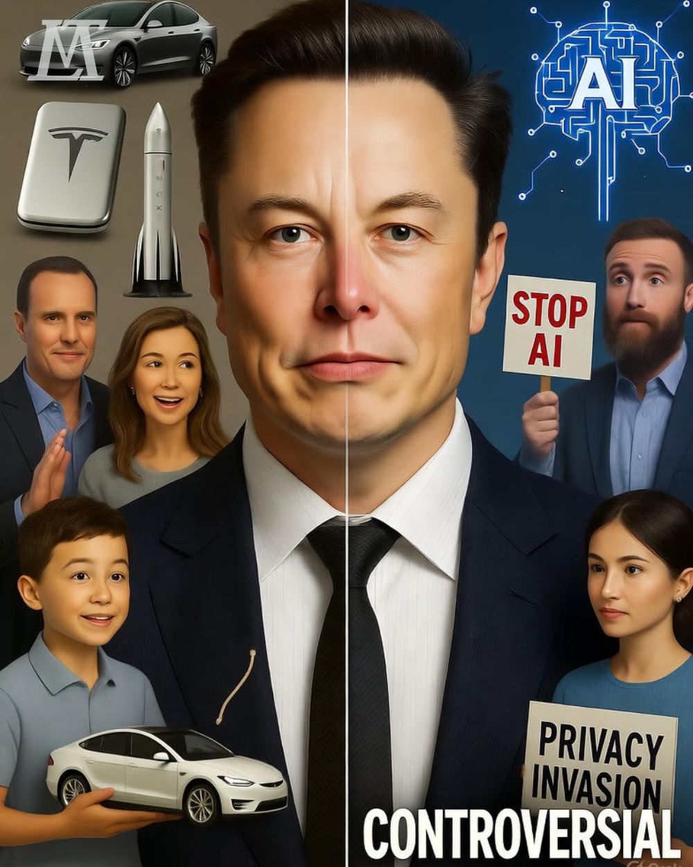 Elon Musk – the man who made the whole planet choose sides: Trust or fear the future he created? YN