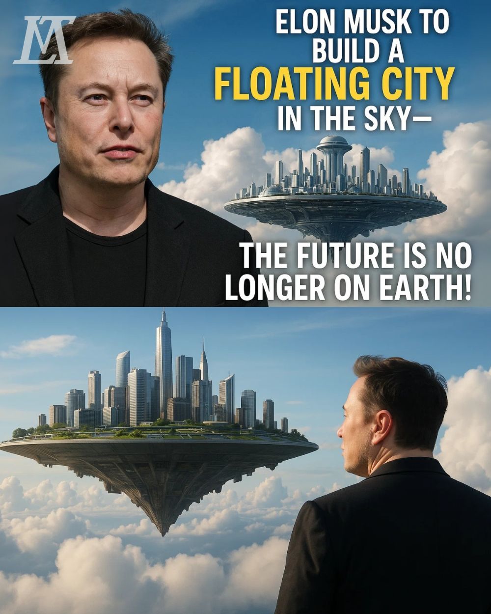 SHOCKING: Elon Musk confirms plans to build a FLYING SUPER CITY using Tesla technology — experts warn this could be a turning point that changes the entire future of humanity! YN