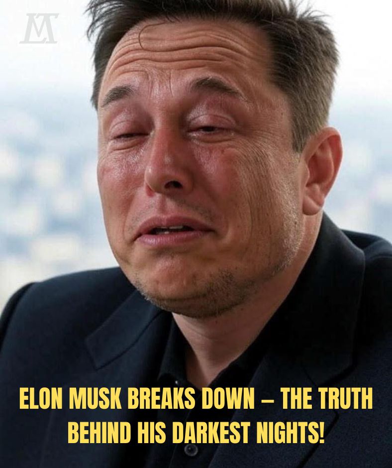 Elon Musk burst into tears, confessing something he had never said publicly: The whole world sees my success, but no one sees the nights when I feel so empty that I want to disappear… AL