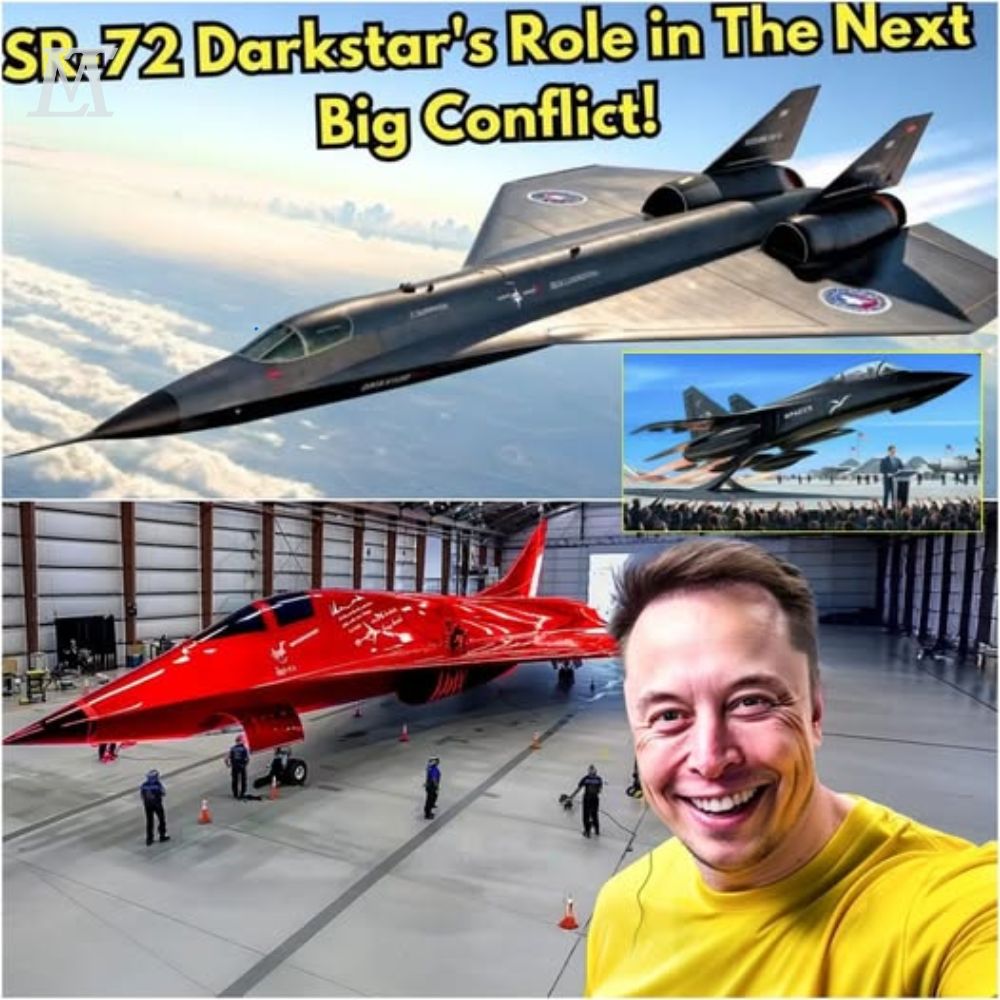 Elon Musk Unveils Mach 6 Supersonic SR-72 ‘Darkstar’: The Super Plane He Created Opens a New Era of Weapons — From New York to Tokyo in Less Than 2 Hours, the World Shakes with a Super Sci-Fi Technological Breakthrough! YN