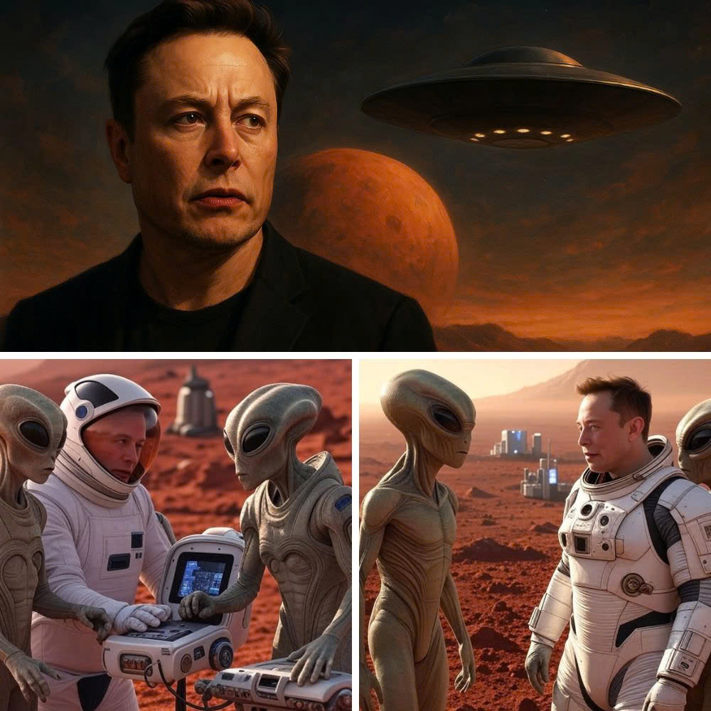 Elon Musk makes the world panic: Revealing plans to establish a “joint base” with aliens right on Mars! YN