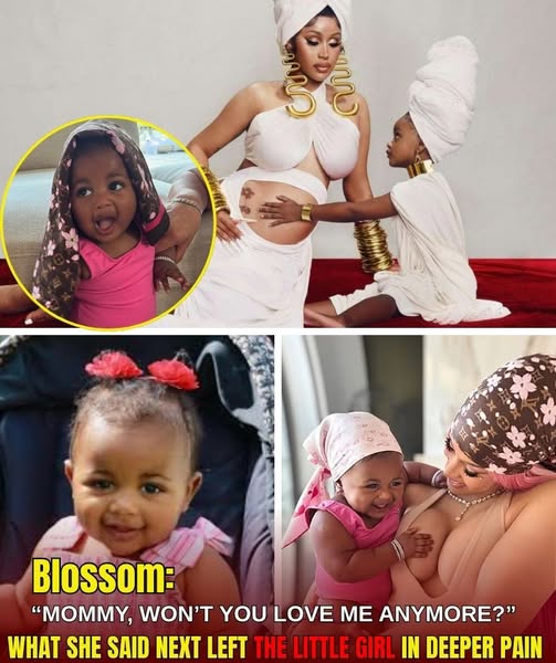 Mommy, won’t you love me anymore?” — Blossom’s eyes welled up with tears. ln