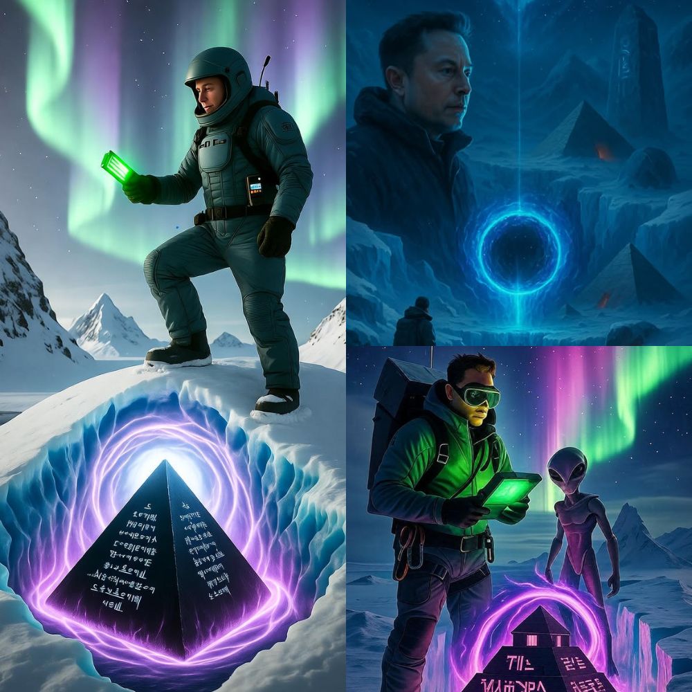 ANTRAPOLAR MYSTERY: Elon Musk reveals the hiding place of ancient alien relics! YN