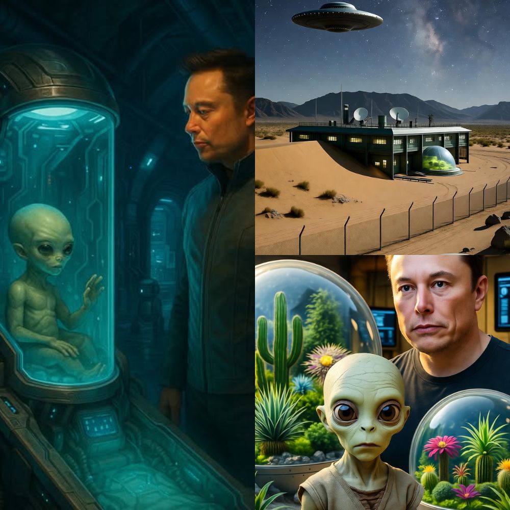 SHOCKING NEWS IN THE UNIVERSE!! Elon Musk secretly built an underground base to raise his “alien child” — a top-secret project that stunned the world! YN