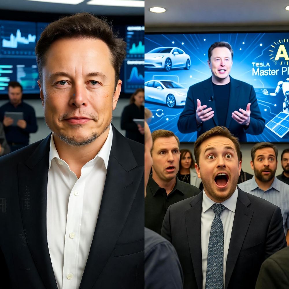 Elon Musk revealed that Tesla is about to launch Master Plan IV – a breakthrough strategy combining AI and electric vehicles, expected to take the company further than ever in the global technology race! ynl