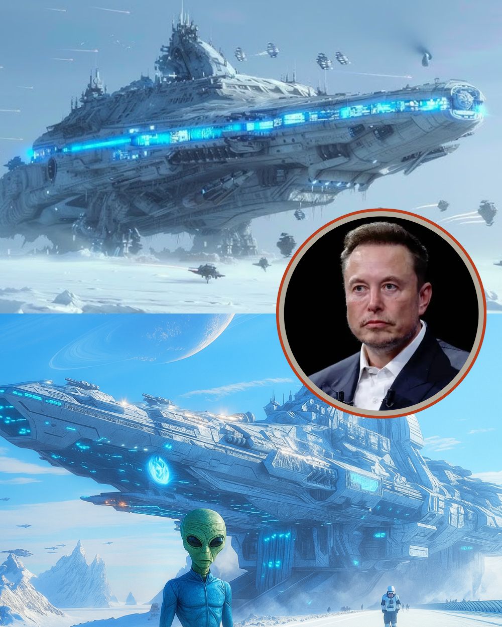 HORRIFYING DISCOVERY! Elon Musk reveals evidence that aliens are invading Earth – the frozen secret in the Arctic could change the fate of humanity. ynl