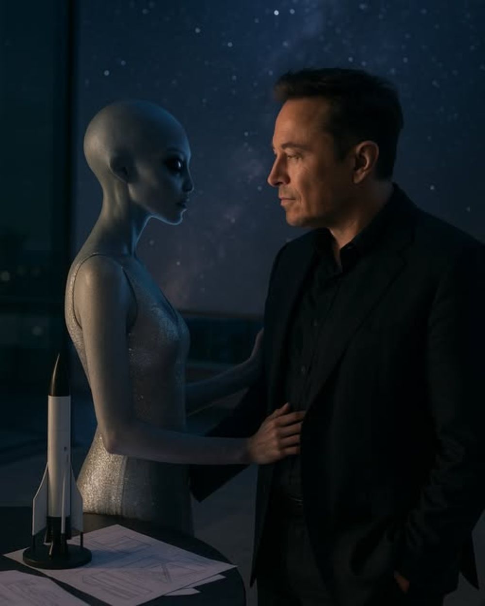 Elon Musk’s “Extraterrestrial Love Story”: A Fateful Encounter With A Girl Who Doesn’t Belong To Earth – A Secret That Shakes The Universe! YN