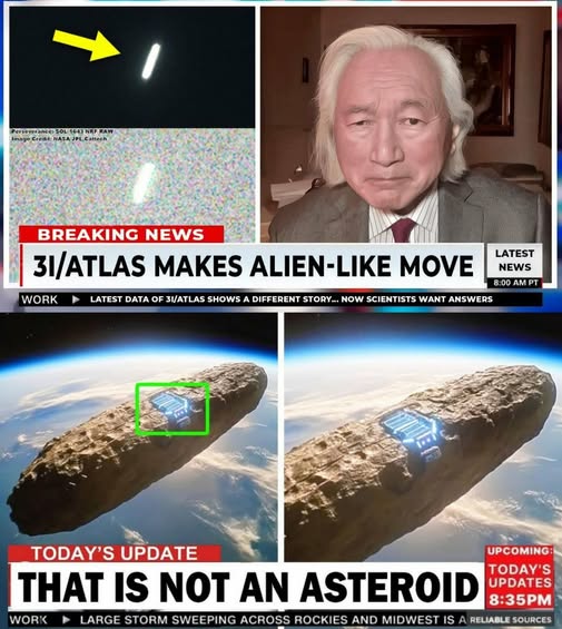 SHOCKING COSMIC MYSTERY: Glowing object moves at a speed beyond the laws of physics – scientists are confused by signs that this could be alien technology operating in the Solar System! ln