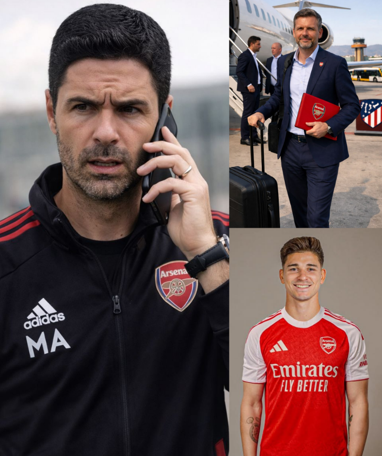ARSENAL HAS SENT REPRESENTATIVES TO SPAIN FOR DIRECT NEGOTIATIONS WITH ATLÉTICO MADRID REGARDING JULIÁN ÁLVAREZ.vt – BestTopixs