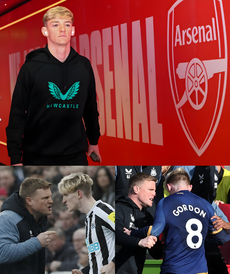 Anthony Gordon has grown completely frustrated with the current situation at Newcastle United.vt – BestTopixs